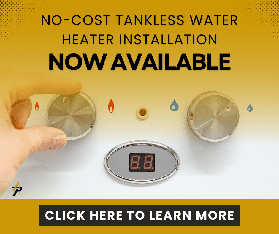 No-Cost Tankless Water Heater Installation